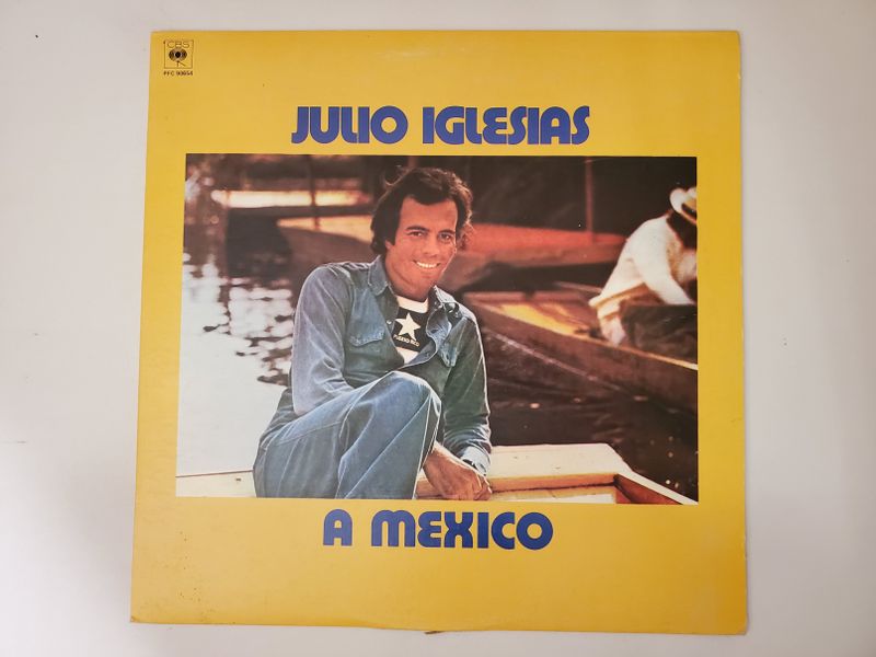 Julio Iglesias A Mexico vinyl record